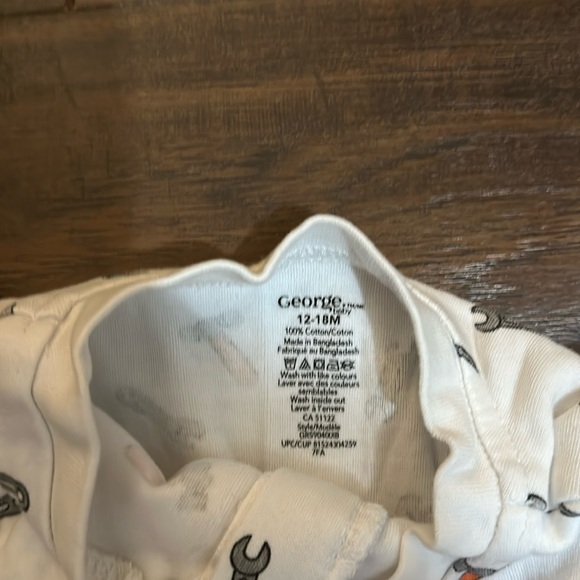George 18-24M One Piece PJs. - Picture 3 of 3
